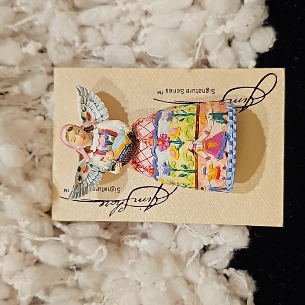 Jim Shore Brooch